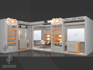 طراحی و اجرای غرفه نمایشگاهی سیماکابل اراک توسط گروه غرفه‌سازی آرسا