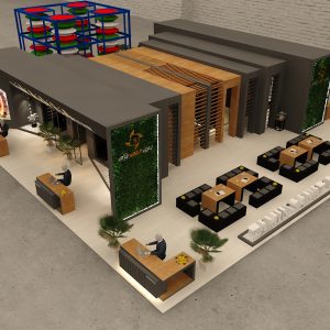 طراحی غرفه های خاص و سفارشی