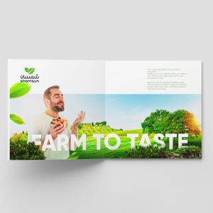 طراحی صفحات داخلی بروشور و...براساس ساختار کلی